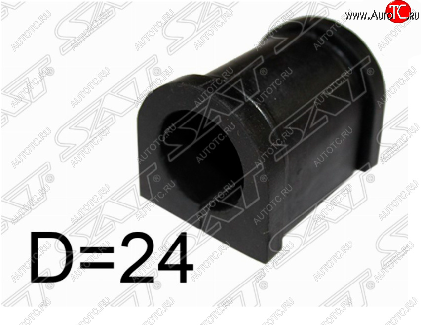 137 р. Втулка переднего стабилизатора SAT (D=24)  Nissan Pathfinder  WD21 - Terrano  WD21  с доставкой в г. Майкоп