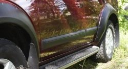 3 299 р. Молдинги дверей RA (узкие, комплект) Nissan Pathfinder R51 дорестайлинг (2004-2007) (Поверхность глянец (под окраску), Неокрашенные)  с доставкой в г. Майкоп. Увеличить фотографию 5