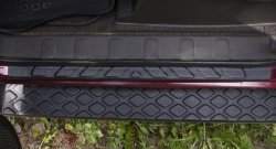 1 769 р. Накладки порожков салона RA Nissan Pathfinder R51 дорестайлинг (2004-2007) (Комплект (4 шт.))  с доставкой в г. Майкоп. Увеличить фотографию 2