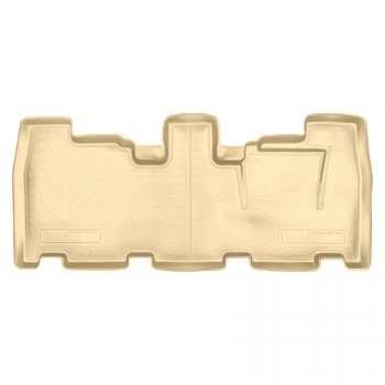 Коврик салона Norplast Unidec (3 ряд) Nissan Pathfinder  R51 (2004-2014) дорестайлинг, рестайлинг (Цвет: бежевый)