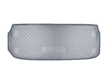 Коврик багажника Norplast Unidec (разложенный 3-й ряд) Nissan Pathfinder  R52 (2012-2017) дорестайлинг (Цвет: серый)