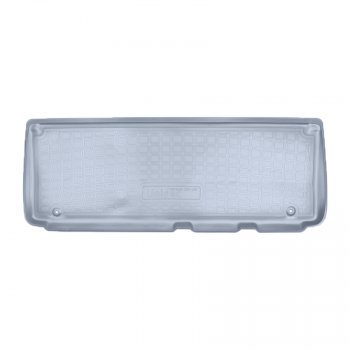 Коврик салона Norplast Unidec (3 ряд) Nissan Patrol  6 (2010-2017) Y62 дорестайлинг, Y62 рестайлинг (Цвет: серый)