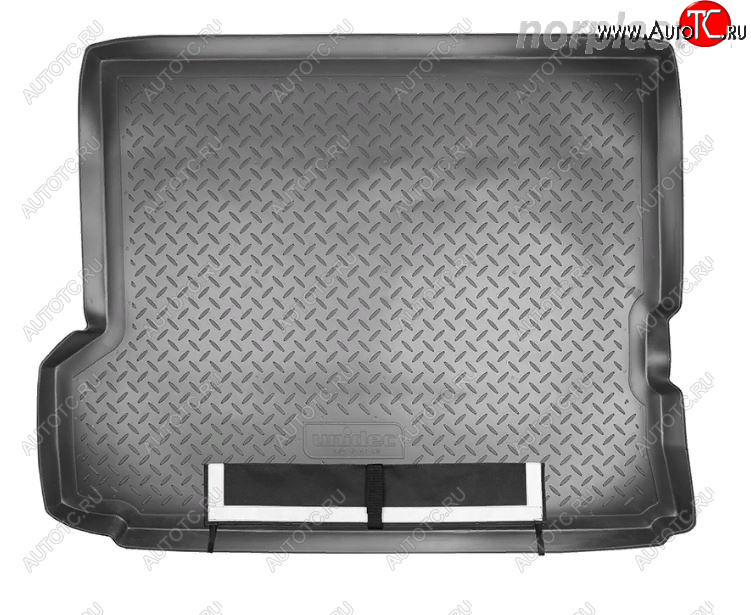3 299 р. Коврик багажника Norplast Unidec  Nissan Patrol  5 (2004-2010) Y61 2-ой рестайлинг (Черный, с погрузочным ковриком (фартуком))  с доставкой в г. Майкоп