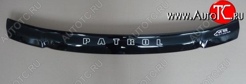 999 р. Дефлектор капота Russtal Nissan Patrol 5 Y61 дорестайлинг (1997-2001)  с доставкой в г. Майкоп