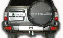 7 249 р. Фаркоп Лидер Плюс. Nissan Patrol 5 Y61 дорестайлинг (1997-2001) (Без электропакета)  с доставкой в г. Майкоп. Увеличить фотографию 2
