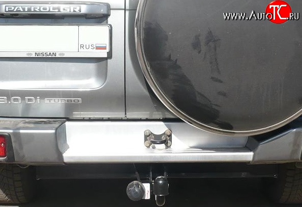 8 279 р. Фаркоп NovLine Nissan Patrol 5 Y61 дорестайлинг (1997-2001)  с доставкой в г. Майкоп