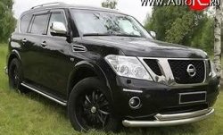 34 149 р. Накладки на колёсные арки Safary Nissan Patrol 6 Y62 дорестайлинг (2010-2014) (Неокрашенные)  с доставкой в г. Майкоп. Увеличить фотографию 2