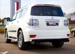 28 999 р. Молдинги (накладки на двери) Impul v2 Nissan Patrol 6 Y62 дорестайлинг (2010-2014) (Неокрашенные)  с доставкой в г. Майкоп. Увеличить фотографию 4