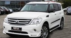 28 999 р. Молдинги (накладки на двери) Impul v2 Nissan Patrol 6 Y62 дорестайлинг (2010-2014) (Неокрашенные)  с доставкой в г. Майкоп. Увеличить фотографию 7