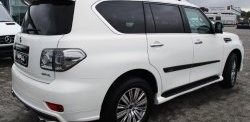 28 999 р. Молдинги (накладки на двери) Impul v2 Nissan Patrol 6 Y62 дорестайлинг (2010-2014) (Неокрашенные)  с доставкой в г. Майкоп. Увеличить фотографию 11