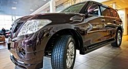 64 549 р. Накладка на передний бампер Impul Nissan Patrol 6 Y62 дорестайлинг (2010-2014) (Неокрашенная)  с доставкой в г. Майкоп. Увеличить фотографию 9