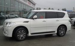 43 999 р. Комплект порогов Impul Nissan Patrol 6 Y62 дорестайлинг (2010-2014) (Неокрашенные)  с доставкой в г. Майкоп. Увеличить фотографию 7