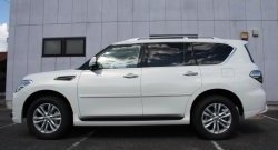 43 999 р. Комплект порогов Impul Nissan Patrol 6 Y62 дорестайлинг (2010-2014) (Неокрашенные)  с доставкой в г. Майкоп. Увеличить фотографию 8