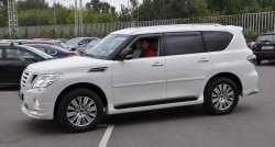 12 049 р. Решётка радиатора Impul Nissan Patrol 6 Y62 дорестайлинг (2010-2014) (Неокрашенная)  с доставкой в г. Майкоп. Увеличить фотографию 7