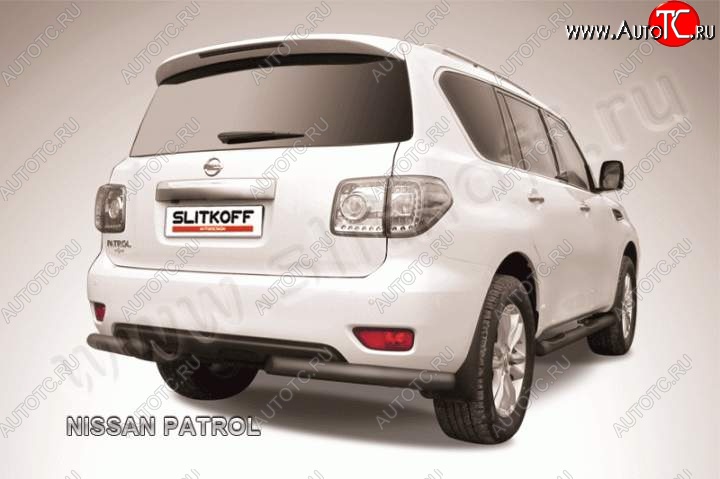 13 999 р. Уголки d76 Nissan Patrol 6 Y62 дорестайлинг (2010-2014) (Цвет: серебристый)  с доставкой в г. Майкоп