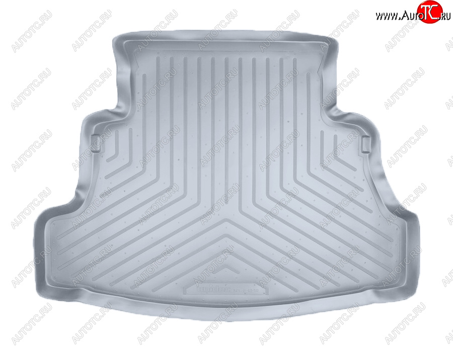 2 199 р. Коврик багажника Norplast Unidec  Nissan Primera  3 седан (2001-2008) P12 (Цвет: серый)  с доставкой в г. Майкоп