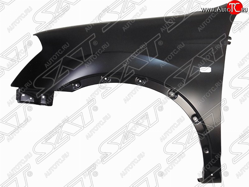 4 649 р. Левое крыло переднее SAT Nissan Qashqai 1 дорестайлинг (2007-2010) (Неокрашенное)  с доставкой в г. Майкоп