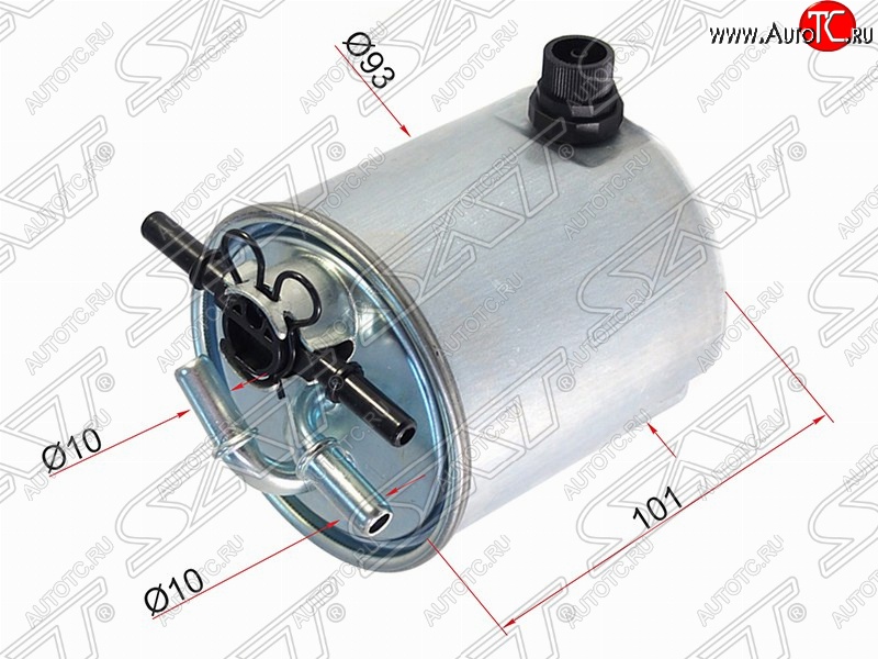 1 399 р. Топливный фильтр SAT  Nissan Qashqai  1 (2007-2013), Nissan X-trail  2 T31 (2007-2015), Renault Koleos ( 1) (2007-2016)  с доставкой в г. Майкоп