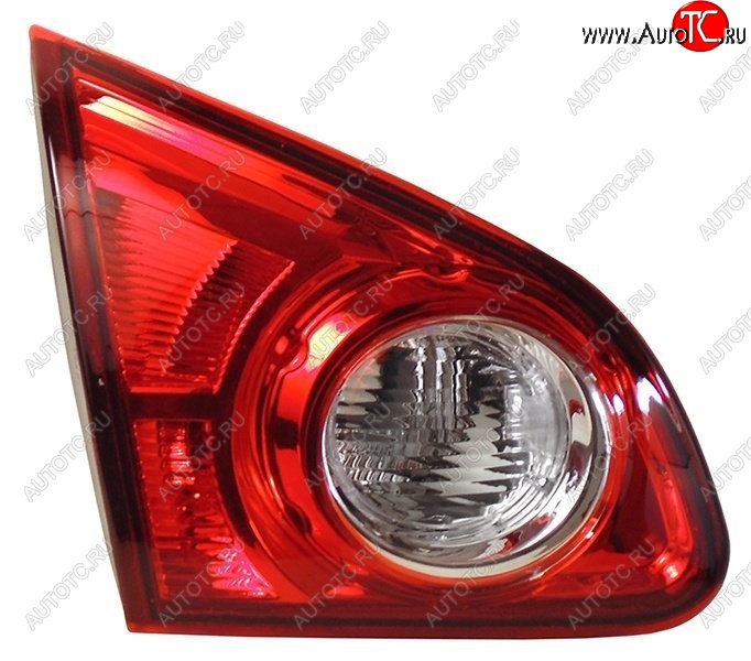 1 599 р. Левый фонарь (внутренний) SAT Nissan Qashqai 1 дорестайлинг (2007-2010)  с доставкой в г. Майкоп