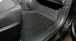 1 939 р. Коврики в салон Element 4 шт. (полиуретан) Nissan Qashqai 1 дорестайлинг (2007-2010)  с доставкой в г. Майкоп. Увеличить фотографию 2
