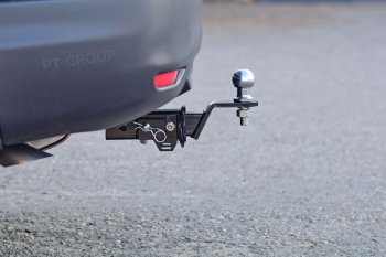 14 839 р. Фаркоп PT GROUP /съемный квадрат/ NISSAN Qashqai 2014- Nissan Qashqai 2 J11 дорестайлинг (2013-2019)  с доставкой в г. Майкоп. Увеличить фотографию 3