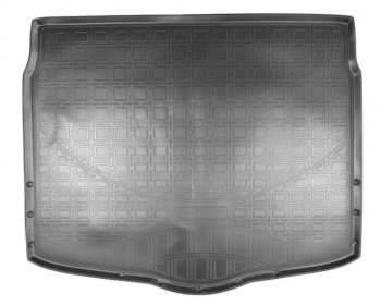 Коврик в багажник Norplast Nissan Qashqai  2 (2017-2022) J11 рестайлинг (Черный)