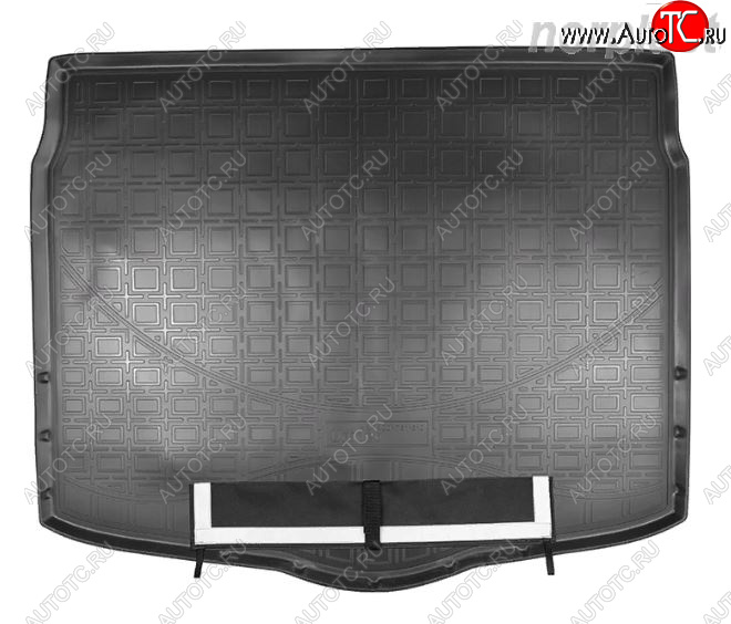 2 889 р. Коврик багажника Norplast  Nissan Qashqai  2 (2017-2022) J11 рестайлинг (Черный, с погрузочным ковриком (фартуком))  с доставкой в г. Майкоп