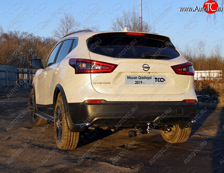 14 399 р. Фаркоп (тягово-сцепное устройство) TCC  Nissan Qashqai  2 (2017-2022) J11 рестайлинг (оцинкованный, шар Е )  с доставкой в г. Майкоп