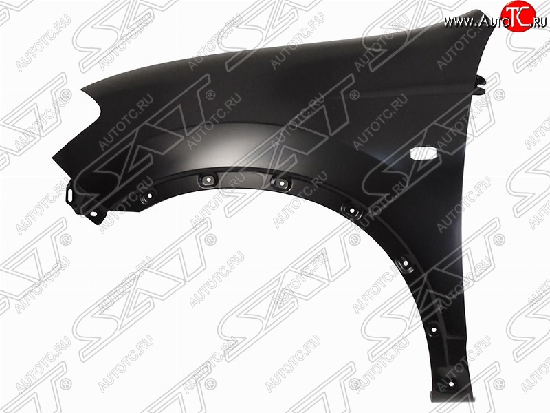 5 349 р. Левое крыло переднее SAT Nissan Qashqai 1 J10 рестайлинг (2010-2013) (Неокрашенное)  с доставкой в г. Майкоп