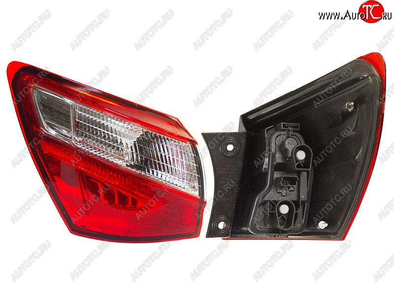 3 799 р. Левый фонарь (внешний) SAT Nissan Qashqai 1 J10 рестайлинг (2010-2013)  с доставкой в г. Майкоп