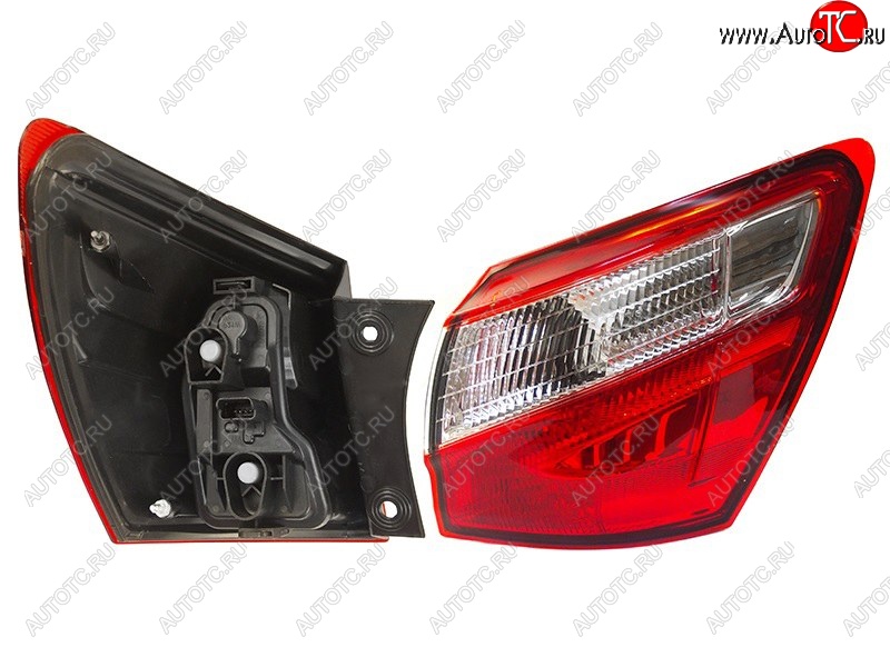 3 799 р. Правый фонарь (внешний) SAT Nissan Qashqai 1 J10 рестайлинг (2010-2013)  с доставкой в г. Майкоп