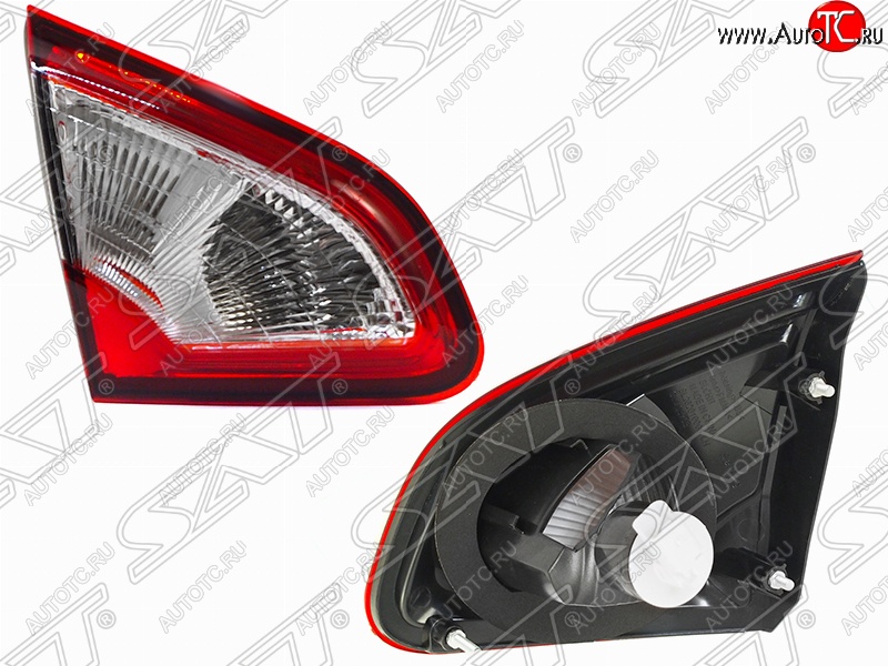 2 359 р. Левый фонарь SAT (внутренний) Nissan Qashqai 1 J10 рестайлинг (2010-2013)  с доставкой в г. Майкоп