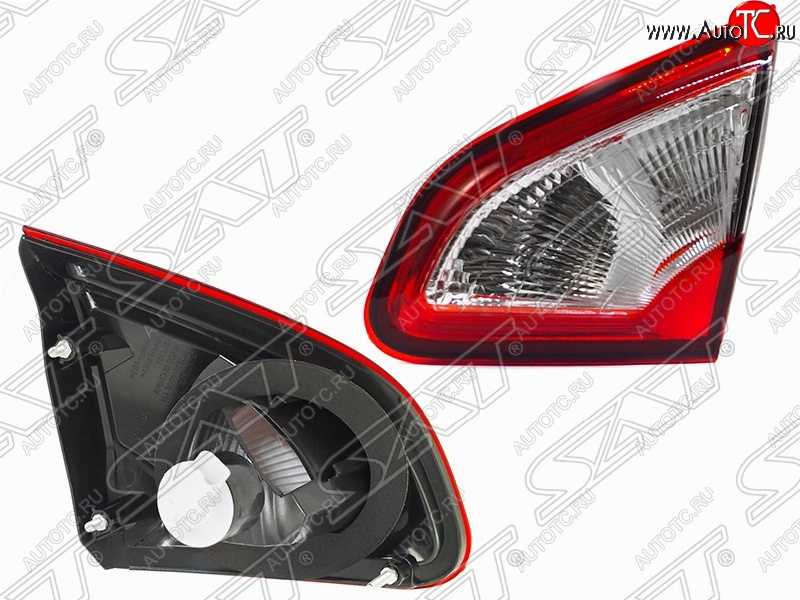 2 499 р. Правый фонарь SAT (внутренний) Nissan Qashqai 1 J10 рестайлинг (2010-2013)  с доставкой в г. Майкоп