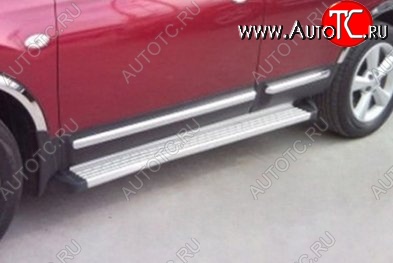 14 399 р. Пороги CT Nissan Qashqai 1 J10 рестайлинг (2010-2013)  с доставкой в г. Майкоп