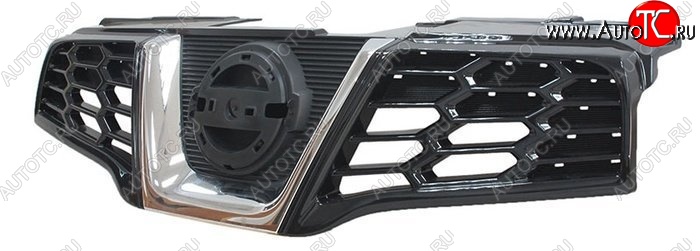 6 999 р. Решётка радиатора SAT Nissan Qashqai 1 J10 рестайлинг (2010-2013) (Неокрашенная)  с доставкой в г. Майкоп