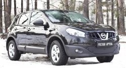 1 399 р. Зимняя заглушка решетки переднего бампера РА Nissan Qashqai 1 J10 рестайлинг (2010-2013)  с доставкой в г. Майкоп. Увеличить фотографию 3