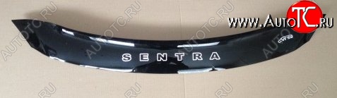 999 р. Дефлектор капота Russtal Nissan Sentra 7 B17 (2014-2017)  с доставкой в г. Майкоп