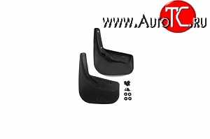 1 249 р. Брызговики задние Autofamily Nissan Sentra 7 B17 (2014-2017)  с доставкой в г. Майкоп