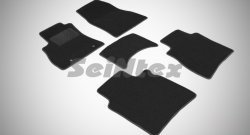 Износостойкие коврики в салон SeiNtex Premium LUX 4 шт. (ворсовые) Nissan Sentra  7 (2014-2017) B17