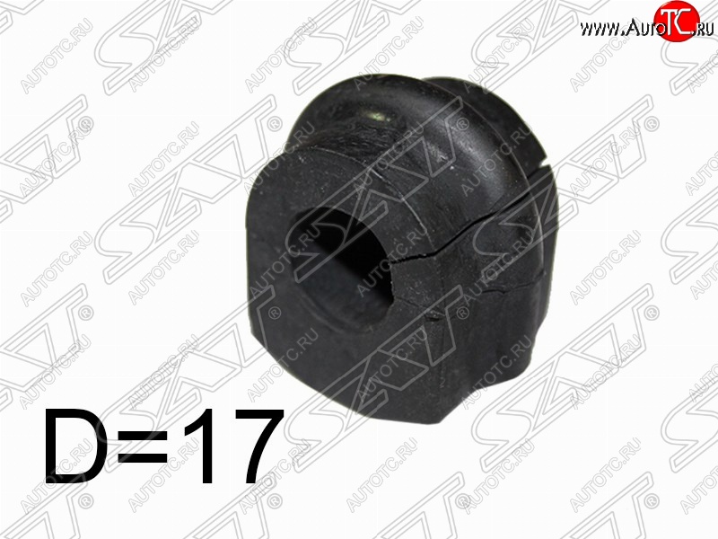 148 р. Резиновая втулка заднего стабилизатора (D=17) SAT Nissan Serena 2 (2001-2005)  с доставкой в г. Майкоп