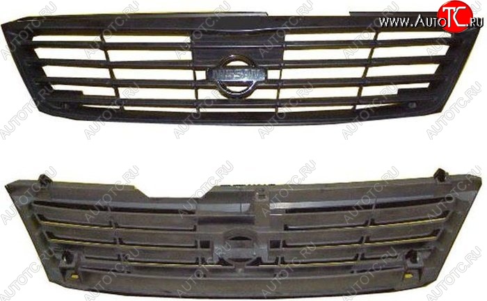 729 р. Решётка радиатора SAT Nissan Sunny N14 (1990-1998) (Неокрашенная)  с доставкой в г. Майкоп