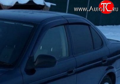 1 349 р. Комплект дефлекторов окон (седан) SkyLine Nissan Sunny B15 (1998-2004)  с доставкой в г. Майкоп