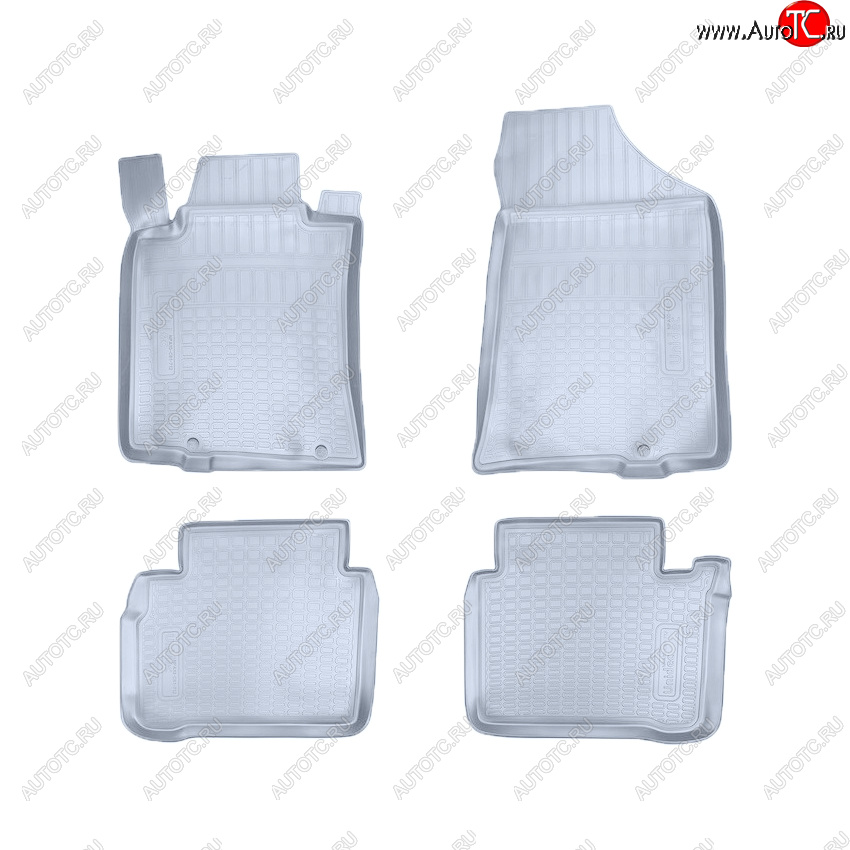 3 089 р. Коврики салона Norplast Unidec  Nissan Teana  3 L33 (2014-2020) дорестайлинг (Цвет: серый)  с доставкой в г. Майкоп