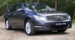 999 р. Реснички на фары RA Nissan Teana 2 J32 рестайлинг (2011-2014) (Неокрашенные)  с доставкой в г. Майкоп. Увеличить фотографию 3
