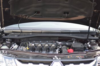 2 889 р. Накладка в проем стеклоочистителей переднего стекла (жабо) Petroil Tuning Renault Duster HS дорестайлинг (2010-2015)  с доставкой в г. Майкоп. Увеличить фотографию 6