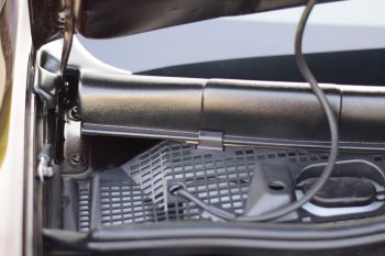 2 889 р. Накладка в проем стеклоочистителей переднего стекла (жабо) Petroil Tuning Renault Duster HS дорестайлинг (2010-2015)  с доставкой в г. Майкоп. Увеличить фотографию 4