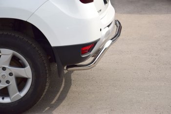 16 089 р. Защита заднего бампера PT GROUP Ø51мм (НПС) RENAULT Duster 2012-/ NISSAN Terrano 2014- Nissan Terrano D10 дорестайлинг (2013-2016)  с доставкой в г. Майкоп. Увеличить фотографию 3