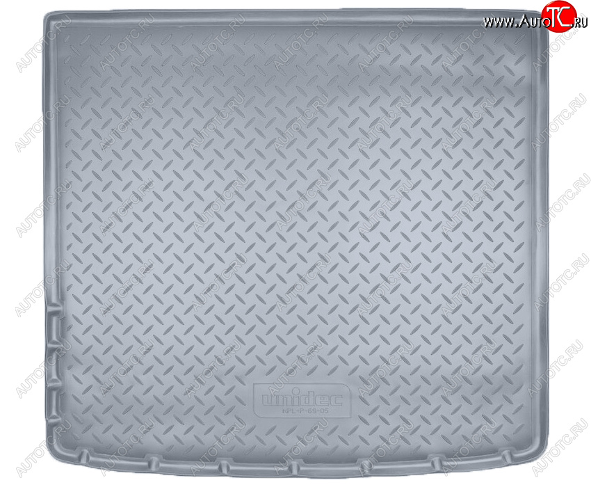 2 189 р. Коврик багажника Norplast Unidec (4WD)  Nissan Terrano  D10 (2013-2022), Renault Duster  HS (2010-2021) (Цвет: серый)  с доставкой в г. Майкоп