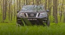 1 469 р. Защитная сетка решетки радиатора РА Nissan Terrano D10 рестайлинг (2016-2022)  с доставкой в г. Майкоп. Увеличить фотографию 4