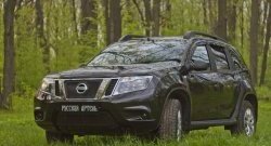 1 469 р. Защитная сетка решетки радиатора РА Nissan Terrano D10 рестайлинг (2016-2022)  с доставкой в г. Майкоп. Увеличить фотографию 5